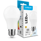 Modee LED-Lampe A60 E27 13,8 W 6000 K (1.521 Lumen), opalweiß, 200°