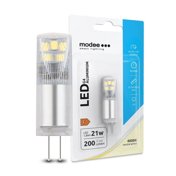 Modee LED-Lampe G4 Aluminium AC-DC 12V 1,8W 200lm