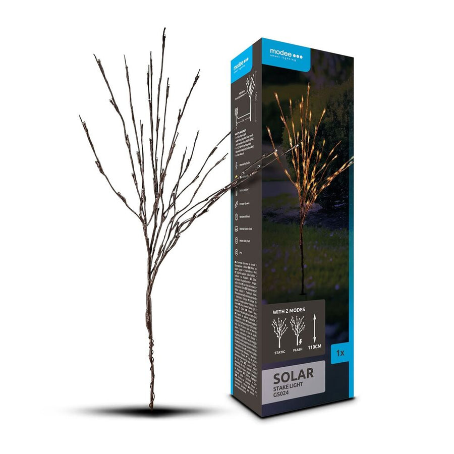 Modee Solar-Gartenleuchte GS024 110cm 3000K IP44