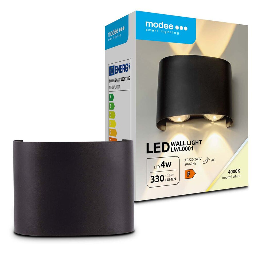 Modee LED-Wandleuchte LWL0001 98x75x40mm 4W 330lm IP65