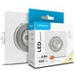 Modee LED-Downlight eckig 80xH32mm schwenkbar weiß 4,8W 420lm 4000K IP20