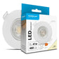 Modee LED-Downlight D90xH22mm weiß 4,9W 480lm 4000K IP23