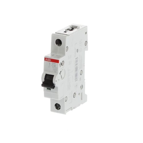 ABB Leitungsschutzschalter S201-C32 1-polig Charakteristik C 32 A 6 kA – Produktansicht