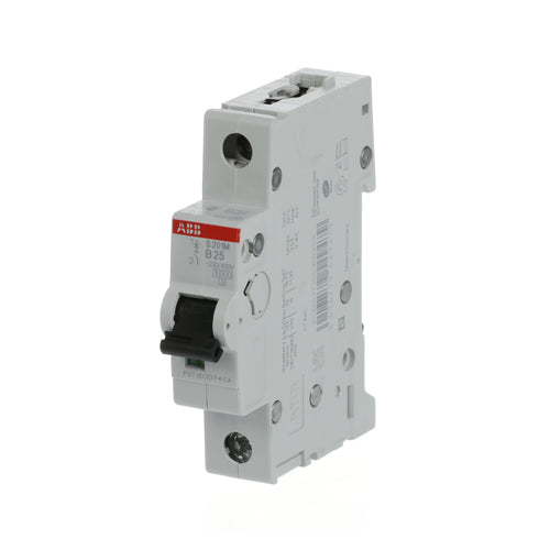 ABB Leitungsschutzschalter S201M-B25 1-polig Charakteristik B 25 A 10 kA – Produktansicht