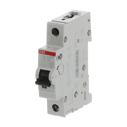 ABB Leitungsschutzschalter S201M-C4 1-polig Charakteristik C 4 A 10 kA – Produktansicht