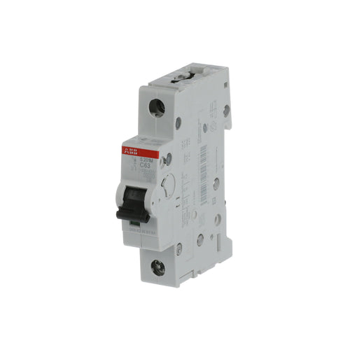 ABB Leitungsschutzschalter S201M-C63 1-polig Charakteristik C 63 A 10 kA – Produktansicht
