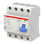 ABB Fehlerstrom-Schutzschalter F204 A S-40/0.3 4-polig 40 A 300 mA Typ A – Produktansicht