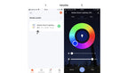 Modee LED-Lampe Smart Tuya-WLAN Kugel A60 E27 180° RGB 9,4W 806lm IP20 – Produktansicht