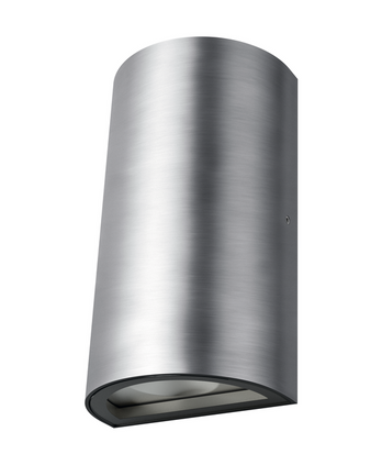 LEDVANCE LED-Außenwandleuchte Endura Style UpDown 12 W/830 700 lm warmweiß Aluminium IP54