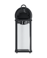 LEDVANCE Wandleuchte ENDURA Classic Lantern Square M E27 IP43 schwarz – Ansicht stehend