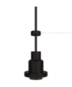 LEDVANCE Pendelleuchte Vintage 1906 PenduLum Black Box E27