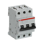 ABB Leitungsschutzschalter S203M-B6 3-polig Charakteristik B 6 A 10 kA – Produktansicht