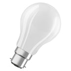 LEDVANCE LED Classic A60 Filament DIM 7-60W/827 B22d matt – Schrägansicht