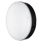 LEDVANCE LED-Wandleuchte Bulkhead 250 mit Notlicht 10 W 800 lm 830 warmweiß IP65 schwarz