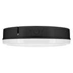 LEDVANCE LED-Wandleuchte Bulkhead 250 mit Notlicht 10 W 800 lm 830 warmweiß IP65 schwarz – Seitenansicht