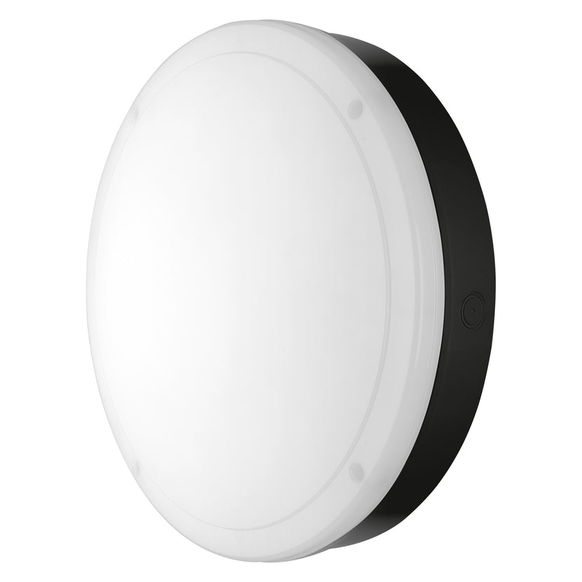 LEDVANCE LED-Wandleuchte Bulkhead Notlicht 300 15 W 830 1.400 lm IP65 schwarz