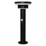LEDVANCE LED-Wegeleuchte Endura Style Solar Double Circle 40 cm 6 W 400 lm warmweiß schwarz IP44 – Ansicht stehend