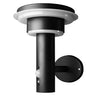 LEDVANCE Leuchte ENDURA Style Solar Wall Sensor Double Circle Black 6W 400lm IP44 – Ansicht stehend