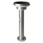 LEDVANCE Leuchte ENDURA Style Solar 40cm Post Sensor Double Circle Stainless Steel 6W 400lm IP44