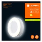 LEDVANCE LED Wandleuchte Endura Style Ring 16W/830 600lm warmweiß nicht dimmbar weiß IP44 – Verpackung