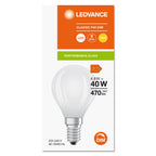 Osram / Ledvance LED Filament Tropfen P klar 320° Performance 4,8-40W/827 warmweiß 470lm E14 220-240V dimmbar – Verpackung