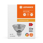 Osram / Ledvance LED Reflektor MR16 36° Superior 6,6-43W/940 kaltweiß 500lm GU5.3 12V dimmbar – Verpackung