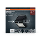 LEDVANCE Solar-LED-Fluter ENDURA Flood Butterfly Sensor 1,5 W 4.000 K IP65 schwarz – Verpackung