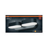 LEDVANCE LED-Außenwandleuchte Endura Style Mini Spot II 13,5 W/830 630 lm warmweiß dunkelgrau IP44 – Verpackung