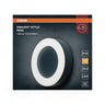 LEDVANCE LED-Außenwandleuchte Endura Style Ring 13,5 W/830 480 lm warmweiß dunkelgrau IP54 – Verpackung