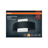 LEDVANCE LED-Außenwandleuchte Endura Style Shield Square 10,5 W/830 410 lm warmweiß dunkelgrau IP44 – Verpackung