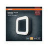 LEDVANCE LED-Außenwandleuchte Endura Style Square 13,5 W/830 480 lm warmweiß dunkelgrau IP54 – Verpackung