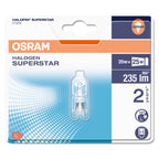 Osram HALOPIN SST 66720 20W 230V G9 warmweiß dimmbar – Verpackung