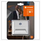 LEDVANCE LED Wandleuchte Nightlux Stair 0,35W/840 10lm kaltweiß nicht dimmbar weiß IP54 – Verpackung