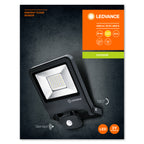LEDVANCE LED Außenstrahler Endura Flood Sensor 50W/3000K IP44 4000lm dunkelgrau – Verpackung