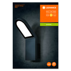 LEDVANCE LED Wandleuchte Endura Style 11,5W/830 740lm warmweiß nicht dimmbar dunkelgrau IP44 – Verpackung