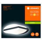 LEDVANCE LED Wandleuchte Endura Style Ellipse 12,5W/830 890lm warmweiß nicht dimmbar dunkelgrau IP44 – Verpackung
