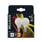 Osram LED Bellalux Classic P45 200° 5-40W/827 warmweiß 470lm E14 230V 2er Pack – Verpackung