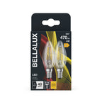 LEDVANCE LED Bellalux Filament Classic B 4-40W/827 E14 470lm klar warmweiß 300° 2er Pack – Verpackung