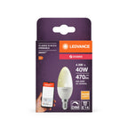 LEDVANCE LED Smart+ ZB CL B 6-40W/827 E14 470lm matt 260° dimmbar – Verpackung