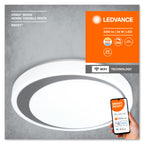 LEDVANCE Leuchte SMART + Wifi Orbis Moon Gray TW 34W 2.000lm IP20 – Verpackung