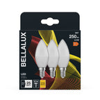 Osram LED Bellalux Classic B 3,3-25W/827 E14 250lm matt warmweiß nicht dimmbar 3er Pack – Verpackung