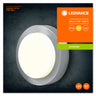 LEDVANCE Endura Style Disc LED-Außenwandleuchte 8 W 3000 K 370 lm IP44 Edelstahl – Verpackung