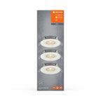 Ledvance LED Einbauleuchte Downlight Spot Simple DIM 4,9W/827 400lm dimmbar weiß – Verpackung