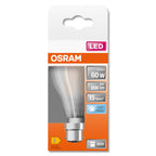 Osram LED Filament Star Classic A matt 300° Retrofit 6,5-60W/840 neutralweiß 806lm B22d 220-240V – Verpackung