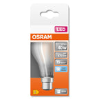 Osram LED Filament Star Classic A matt 300° Retrofit 4-40W/840 neutralweiß 470lm B22d 220-240V – Verpackung