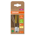 Osram LED Filament Classic A klar 300° 7,2-100W/830 warmweiß 1521lm E27 220-240V – Verpackung