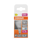 Osram LED Filament Superstar+ Tropfen P matt 300° 3,4-40W/940 neutralweiß 470lm E14 220-240V dimmbar – Verpackung