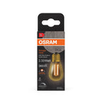 Osram / Ledvance LED Filament Vintage 1906 Mini Edison klar 320° 4,8-33W/822 extra warmweiß 360lm E27 220-240V dimmbar – Verpackung