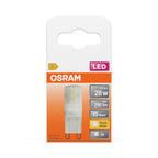 Osram / Ledvance LED Pin matt 300° 2,6-28W/827 warmweiß 290lm G9 220-240V – Verpackung