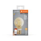 Osram / Ledvance LED Filament WIFI Smart+ Classic A gold 300° 6-53W/824 warmweiß 680lm E27 220-240V dimmbar – Verpackung